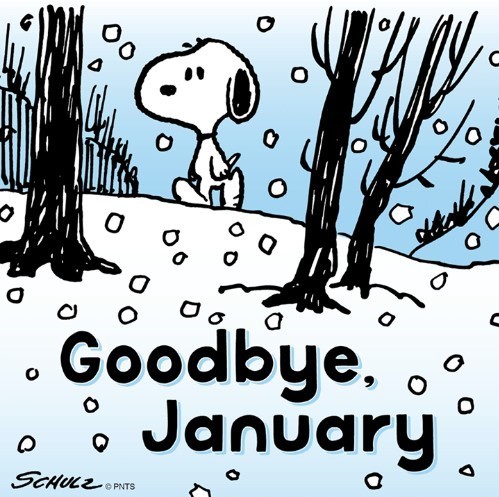 Goodbye, January, 2023!