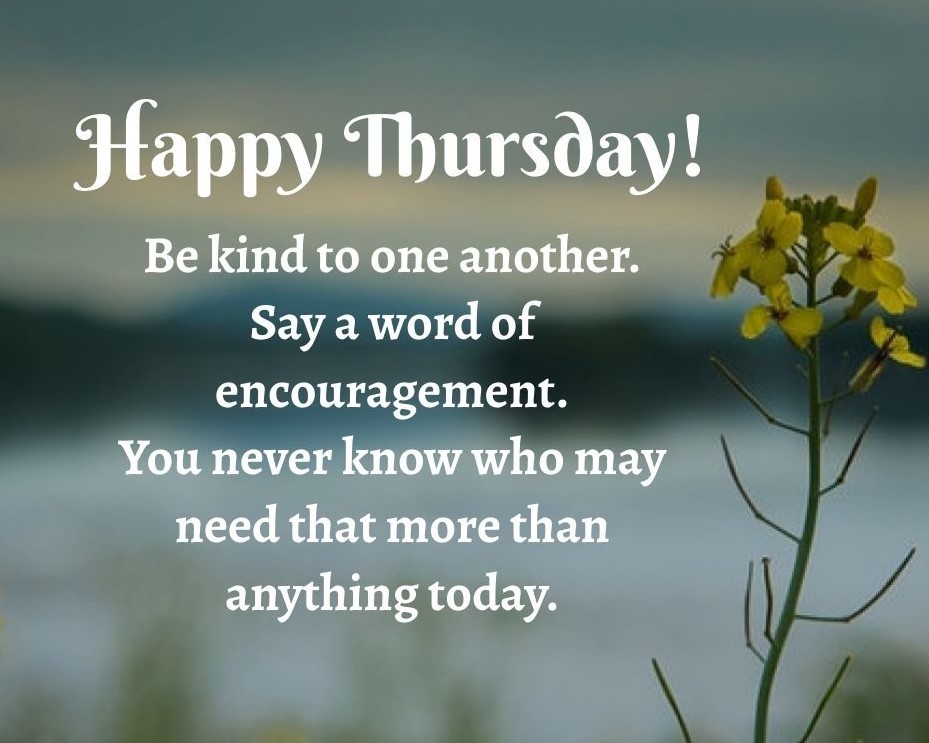 Thursday Kindness