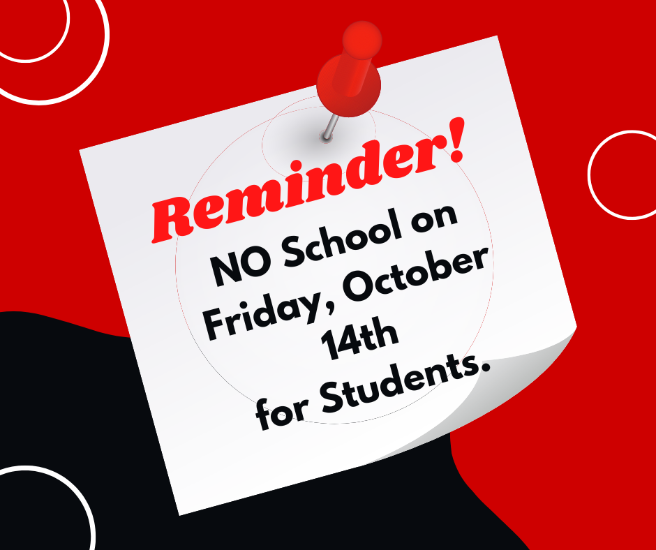No School - Oct 14