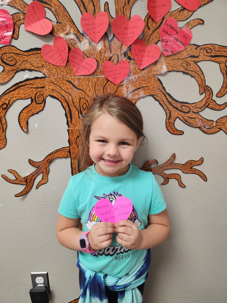 10/19/2022 Kennedy received The Kindness Heart Award