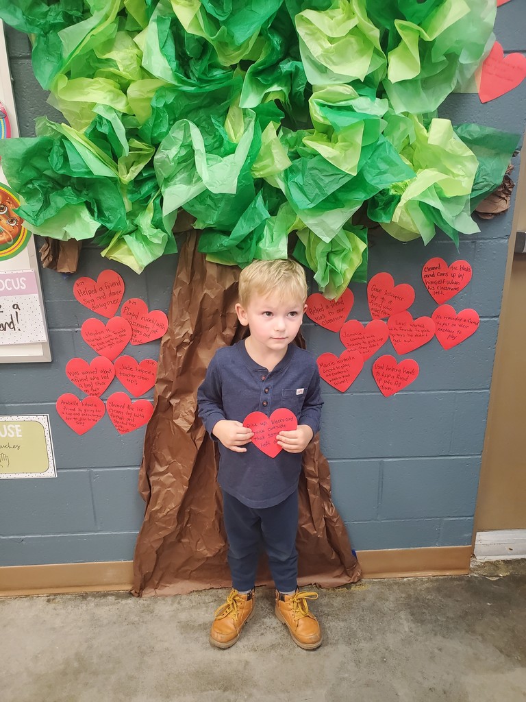10/18/2022 Chance received the Kindness Heart Award